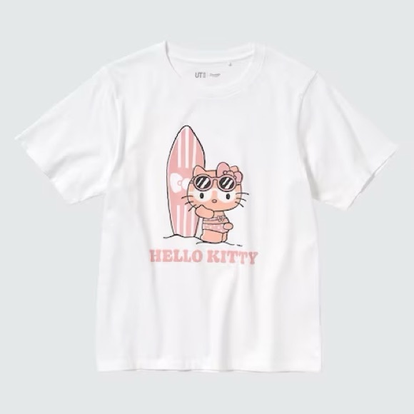 Uniqlo x Sanrio Hello Kitty Short Sleeve Graphic Tee - Picture 2 of 3